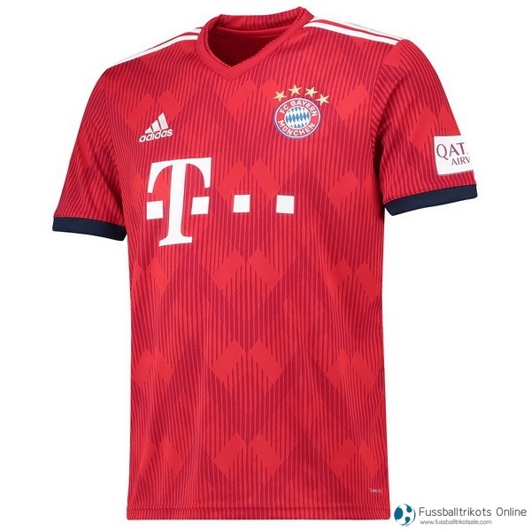 Bayern Munich Trikot Heim 2018-19 Rote Fussballtrikots Günstig